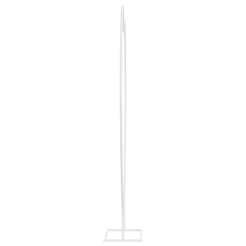 Łuk Ślubny Biały 195 x 35 x 211 cm Stal