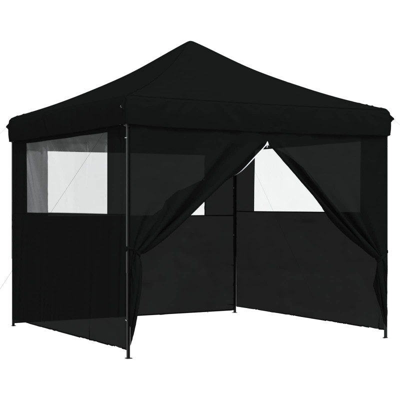 Namiot Imprezowy Czarny 292 x 292 x 315 cm Materiał Oxford