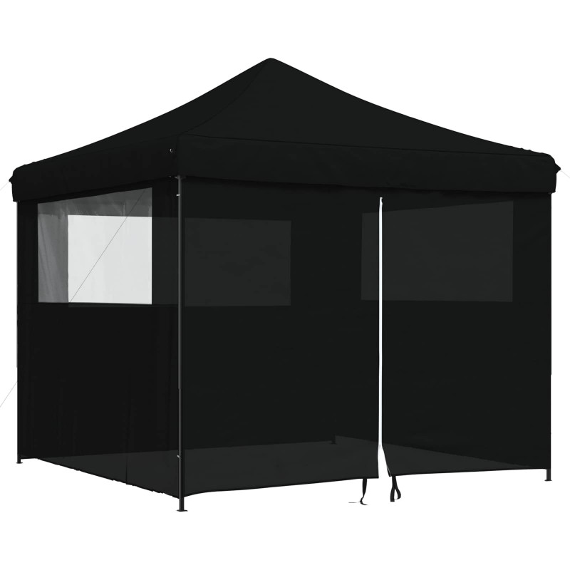 Namiot Imprezowy Czarny 292 x 292 x 315 cm Materiał Oxford