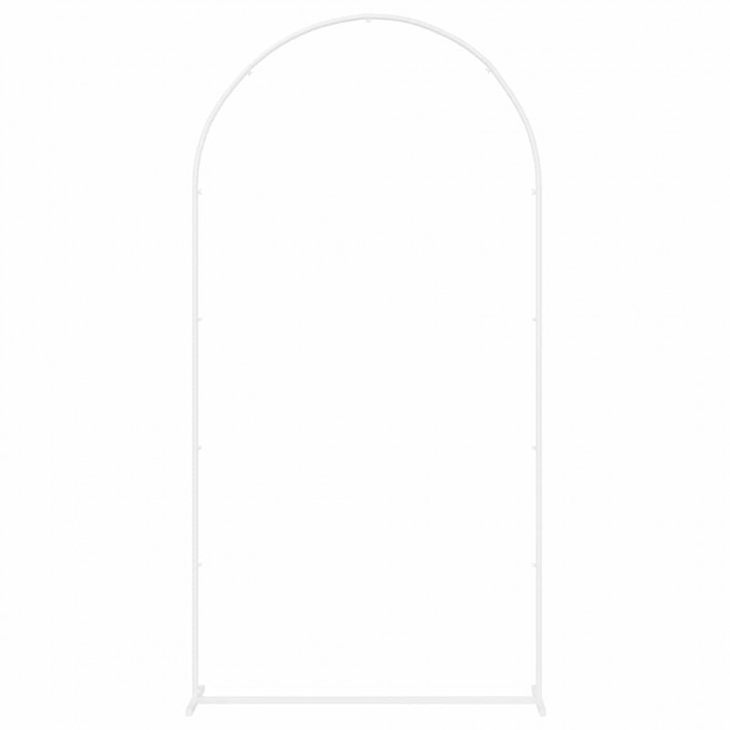 Łuk Ślubny Biały 100 x 39 x 200 cm Stal