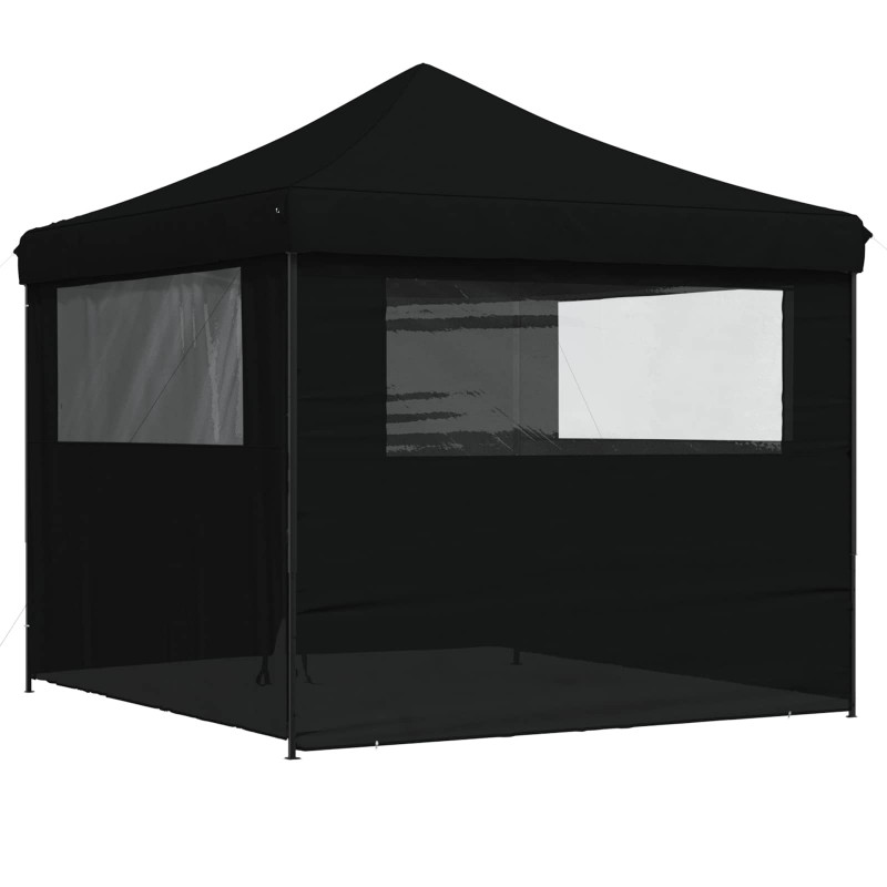 Namiot Imprezowy Czarny 292 x 292 x 315 cm Materiał Oxford