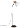 Lampa stojąca, 25 W, biała, 30x30x100-150 cm, E27