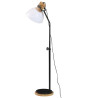 Lampa stojąca, 25 W, biała, 30x30x100-150 cm, E27