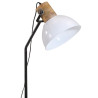 Lampa stojąca, 25 W, biała, 30x30x100-150 cm, E27