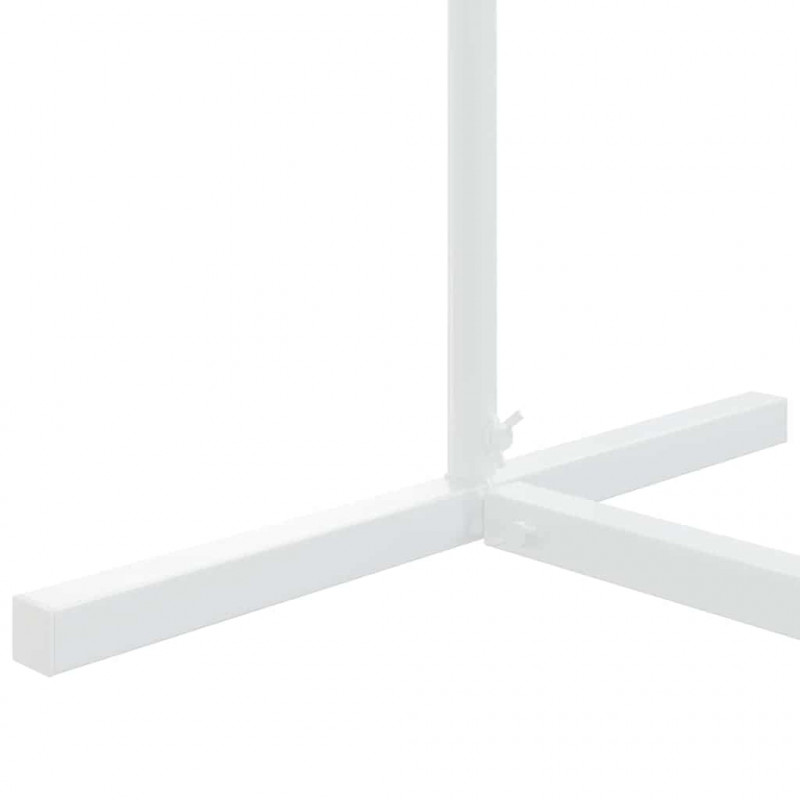 Łuk Ślubny 3 pcs Biały Stal