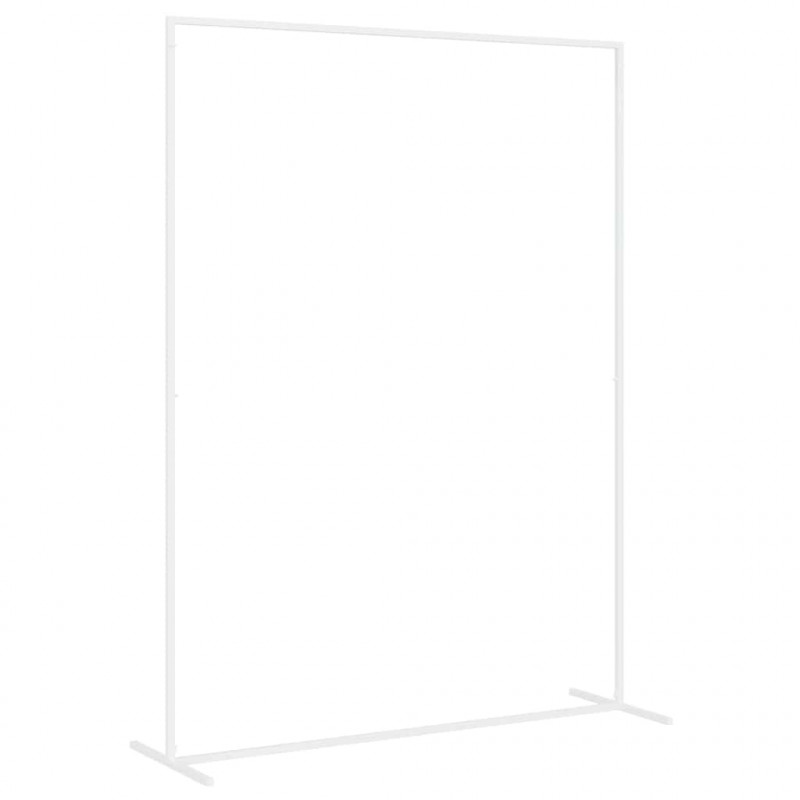 Łuk Ślubny Biały 150 x 49,5 x 200 cm Stal