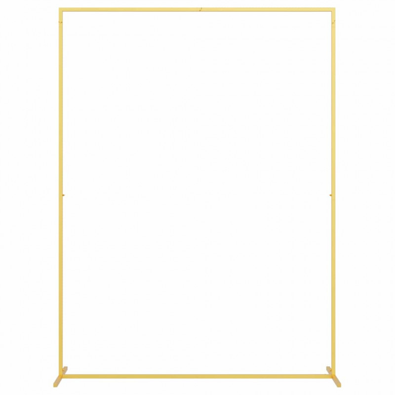 Łuk Ślubny złoty 150 x 49,5 x 200 cm Stal