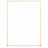 Łuk Ślubny złoty 150 x 49,5 x 200 cm Stal