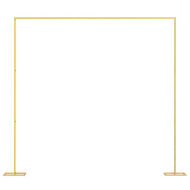 Łuk Ślubny złoty 338 x 35 x 300 cm Stal