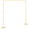 Łuk Ślubny złoty 338 x 35 x 300 cm Stal