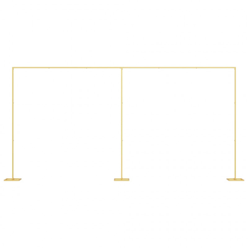 Łuk Ślubny złoty 657 x 35 x 300 cm Stal
