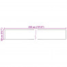 Biegacz dywanowy MARSA Kremowy 350 x 50 cm Poliester i PVC