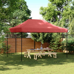 Namiot Imprezowy bordowy 279 x 410 x 315 cm Materiał Oxford