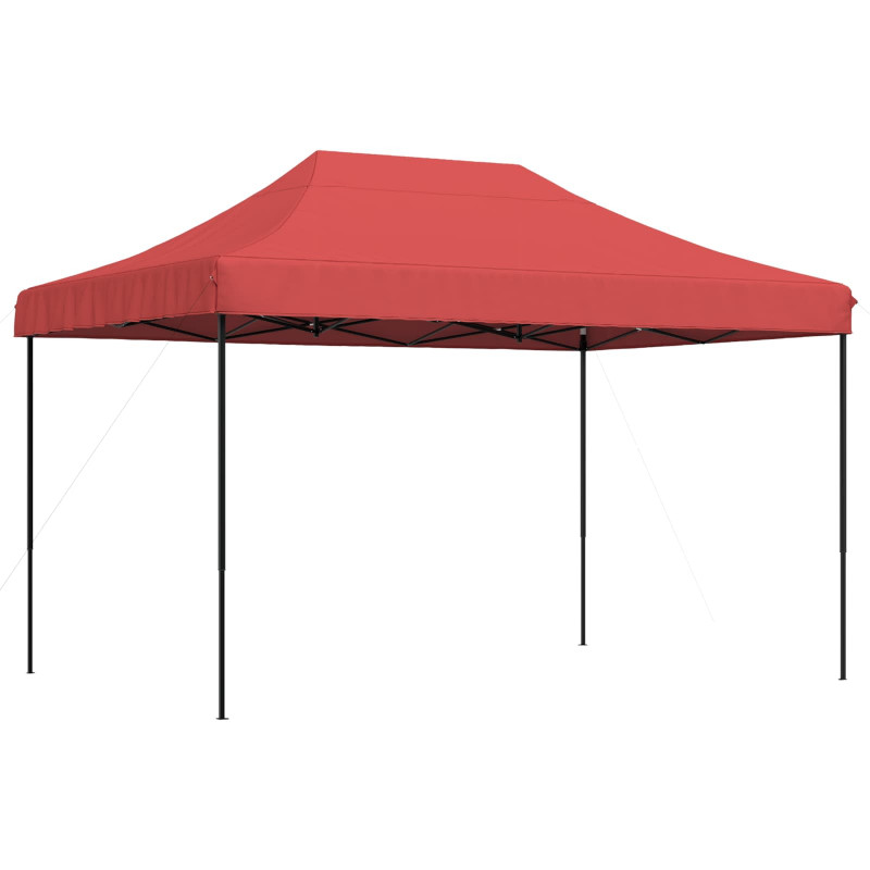 Namiot Imprezowy bordowy 279 x 410 x 315 cm Materiał Oxford