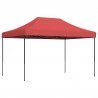 Namiot Imprezowy bordowy 279 x 410 x 315 cm Materiał Oxford