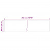 Biegacz dywanowy MARSA Kremowy 350 x 80 cm Poliester i PVC