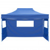 Namiot Imprezowy Niebieski 280 x 410 x 315 cm Materiał Oxford