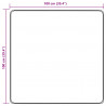 Biegacz dywanowy MARSA Kremowy 100 x 100 cm Poliester i PVC