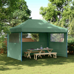 Namiot Imprezowy Zielony 279 x 410 x 315 cm Materiał Oxford