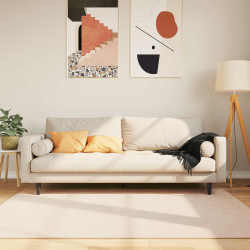 Biegacz dywanowy MARSA Kremowy 170 x 120 cm Poliester i PVC