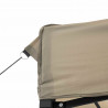 Namiot Imprezowy Ciemnoszary 279 x 410 x 315 cm Materiał Oxford