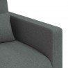 Sofa Ciemnoszary 78 x 78 x 80 cm tkanina