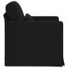 Sofa Czarny 78 x 78 x 80 cm tkanina