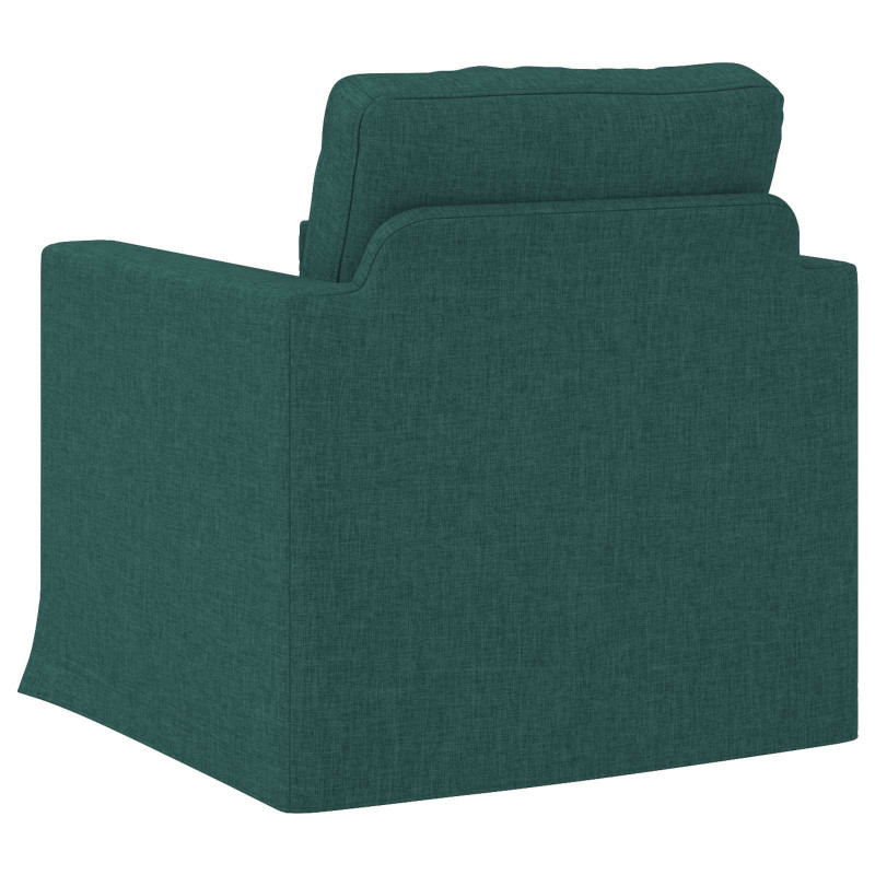 Sofa Ciemna zieleń 78 x 78 x 80 cm tkanina