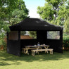 Namiot Imprezowy Czarny 279 x 410 x 315 cm Materiał Oxford
