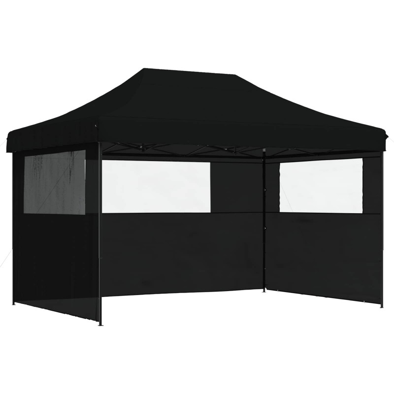 Namiot Imprezowy Czarny 279 x 410 x 315 cm Materiał Oxford