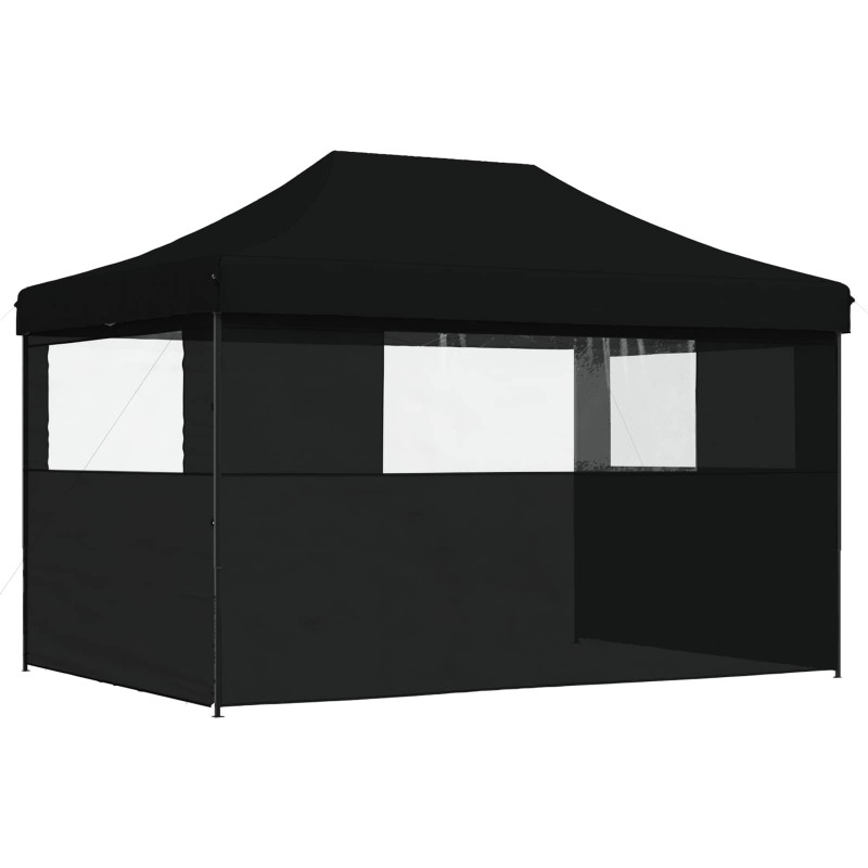 Namiot Imprezowy Czarny 279 x 410 x 315 cm Materiał Oxford