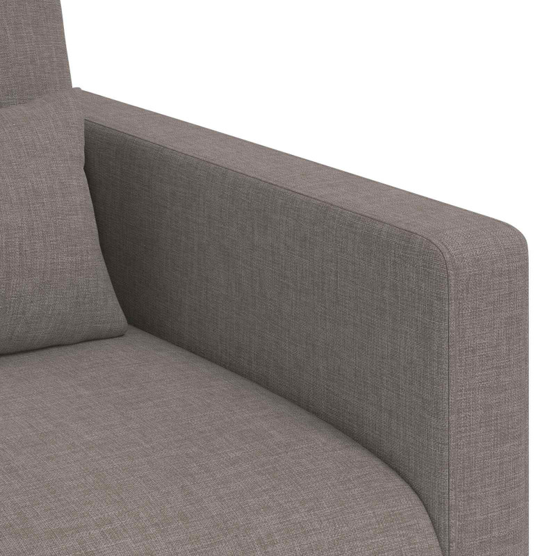 Sofa Ciemnoszary 78 x 78 x 80 cm tkanina