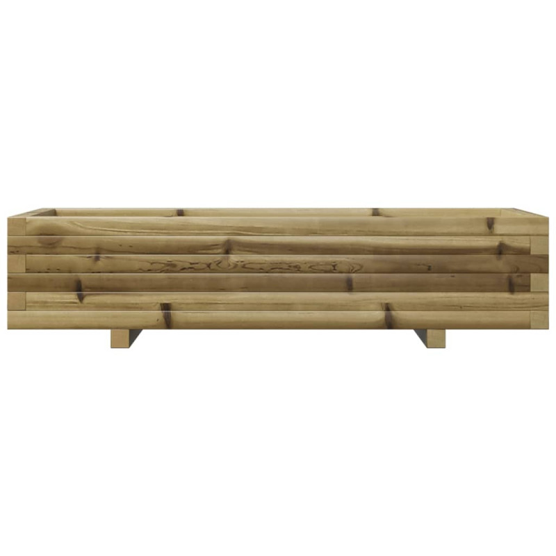 Donica ogrodowa, 110x40x26,5 cm, impregnowane drewno sosnowe