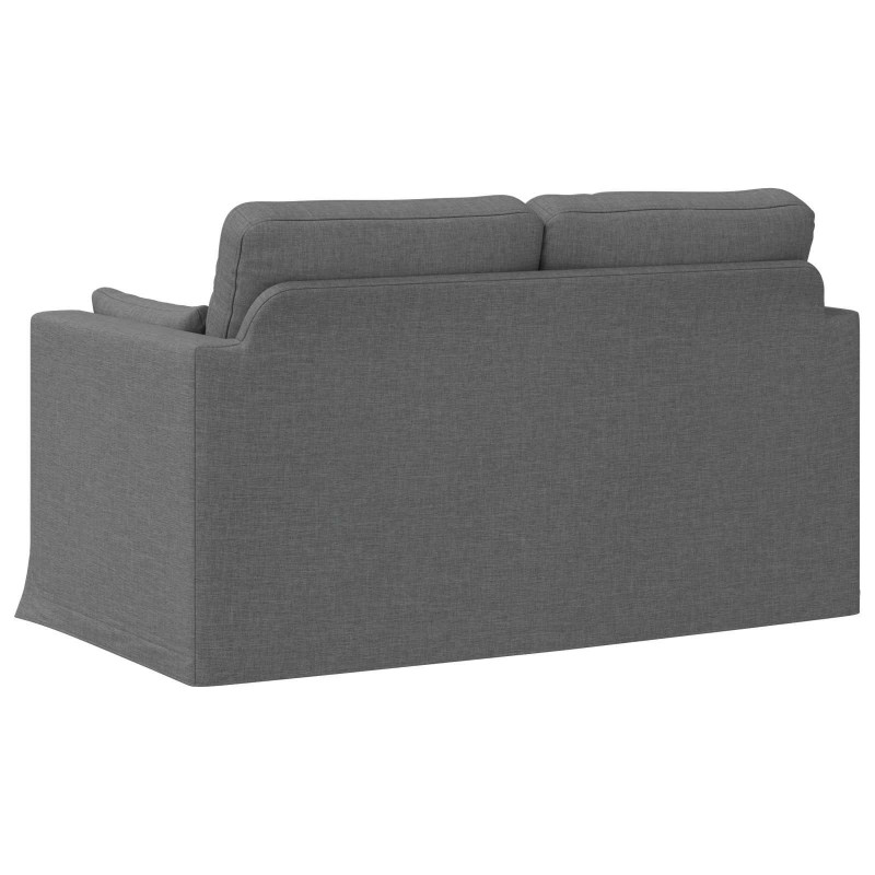 Sofa Ciemnoszary 139 x 78 x 80 cm tkanina