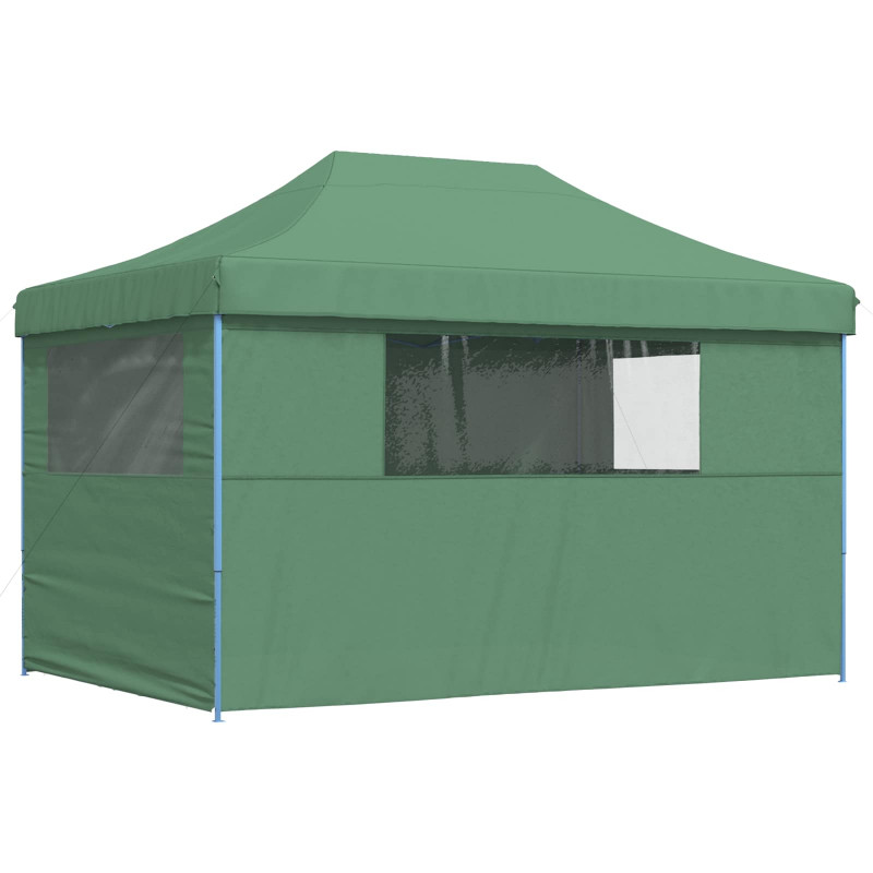 Namiot Imprezowy Zielony 279 x 410 x 315 cm Materiał Oxford
