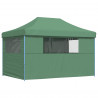 Namiot Imprezowy Zielony 279 x 410 x 315 cm Materiał Oxford