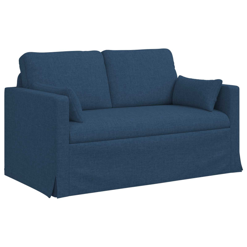 Sofa Niebieski 139 x 78 x 80 cm tkanina