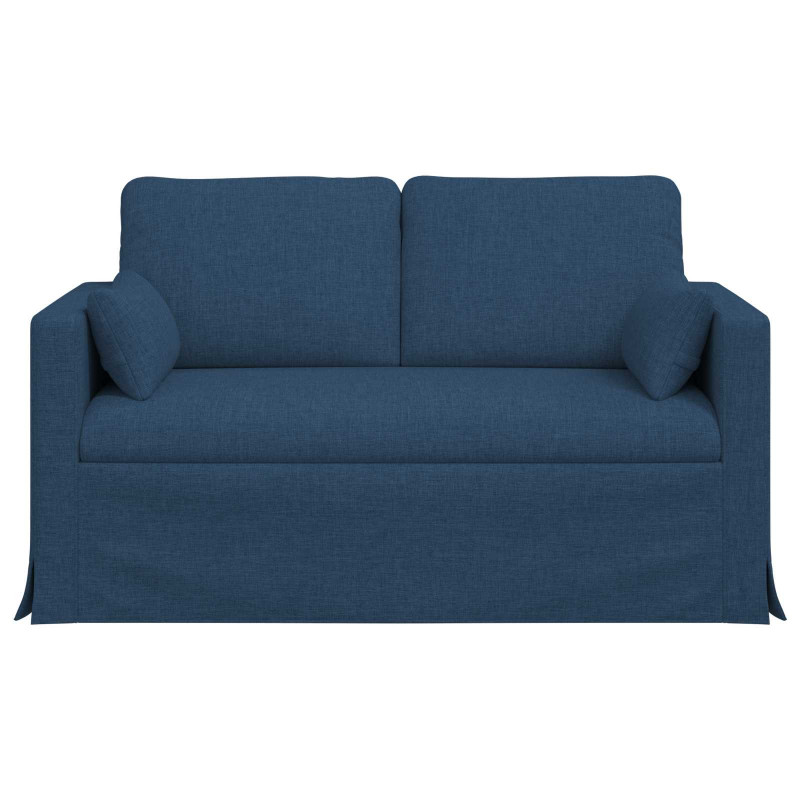 Sofa Niebieski 139 x 78 x 80 cm tkanina