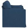 Sofa Niebieski 139 x 78 x 80 cm tkanina