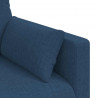 Sofa Niebieski 139 x 78 x 80 cm tkanina