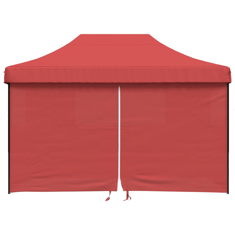 Namiot Imprezowy bordowy 279 x 410 x 315 cm Materiał Oxford