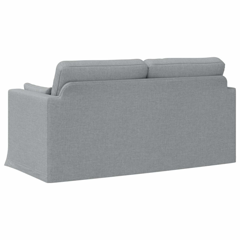 Sofa Jasnoszary 158 x 78 x 80 cm tkanina