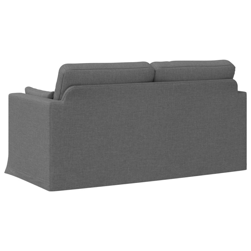 Sofa Ciemnoszary 158 x 78 x 80 cm tkanina