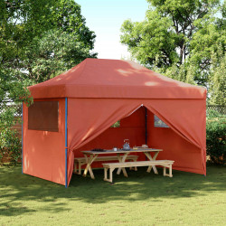 Namiot Imprezowy terakota 279 x 410 x 315 cm Materiał Oxford