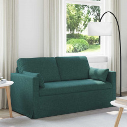 Sofa Ciemna zieleń 158 x 78 x 80 cm tkanina