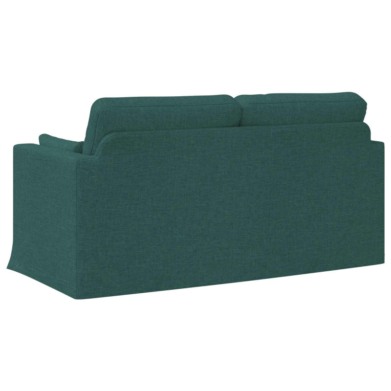 Sofa Ciemna zieleń 158 x 78 x 80 cm tkanina