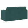 Sofa Ciemna zieleń 158 x 78 x 80 cm tkanina