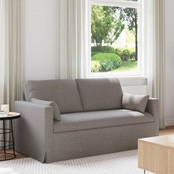 Sofa Ciemnoszary 158 x 78 x 80 cm tkanina