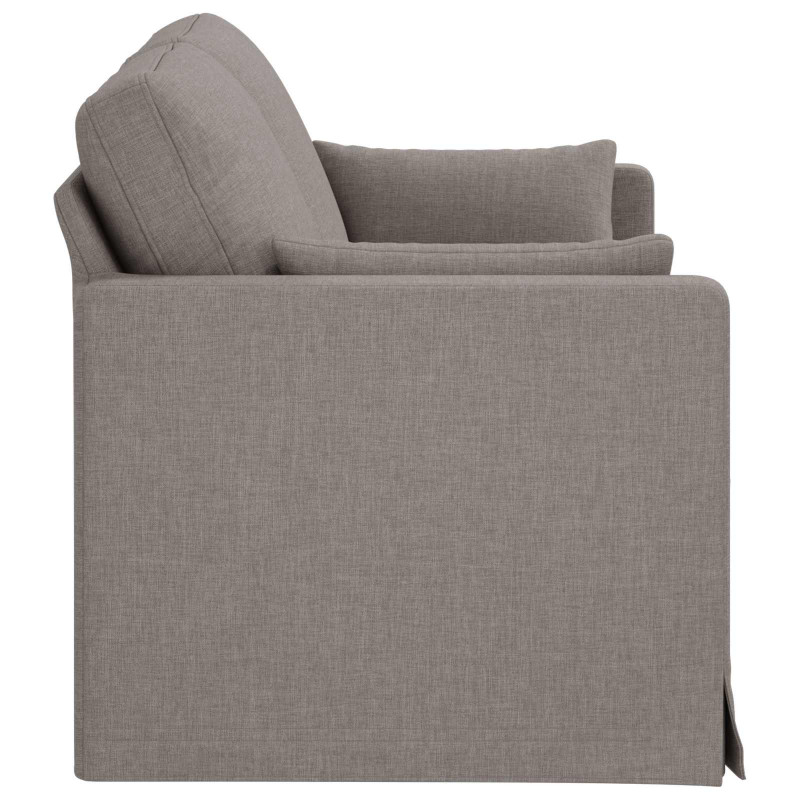 Sofa Ciemnoszary 158 x 78 x 80 cm tkanina
