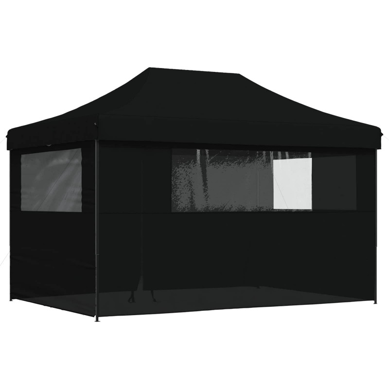 Namiot Imprezowy Czarny 279 x 410 x 315 cm Materiał Oxford
